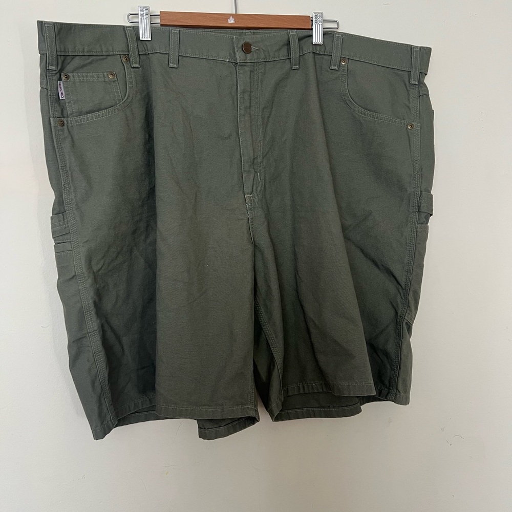 Carhartt Men's Green Cargo Shorts 50 x 10in NWT